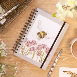 Wrendale A5 Notebook "Flight of the Bumblebee" - hommel