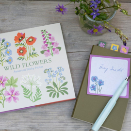 Wild Flowers sticky notes