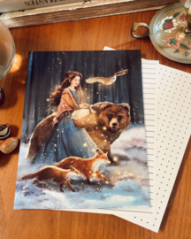Iris Esther A5 notebook - Bringers of Light