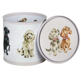 Wrendale Biscuit Barrel - Dog's Life - hond