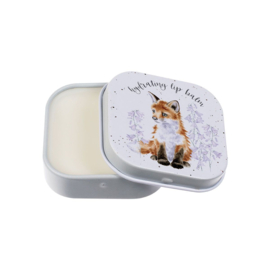 Wrendale Lip balm tin "Stay Clever Little Fox" - vos