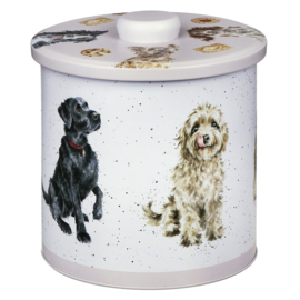 Wrendale Biscuit Barrel - Dog's Life - hond