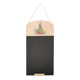 Wrendale Chalk Board - "Grow Your Own" - konijn