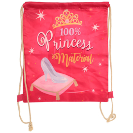 Drawstring rugzak prinses