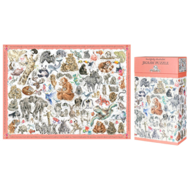 Wrendale Jigsaw Puzzle - Zoology