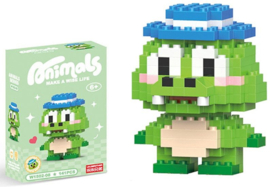 Mini building blocks - Krokodil - 141 blokjes
