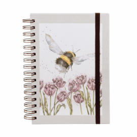 Wrendale A5 Notebook "Flight of the Bumblebee" - hommel