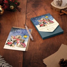 Wrendale Christmas Card Pack "Oh Holy Night"