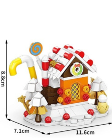 Christmas building blocks - Kerst huisje