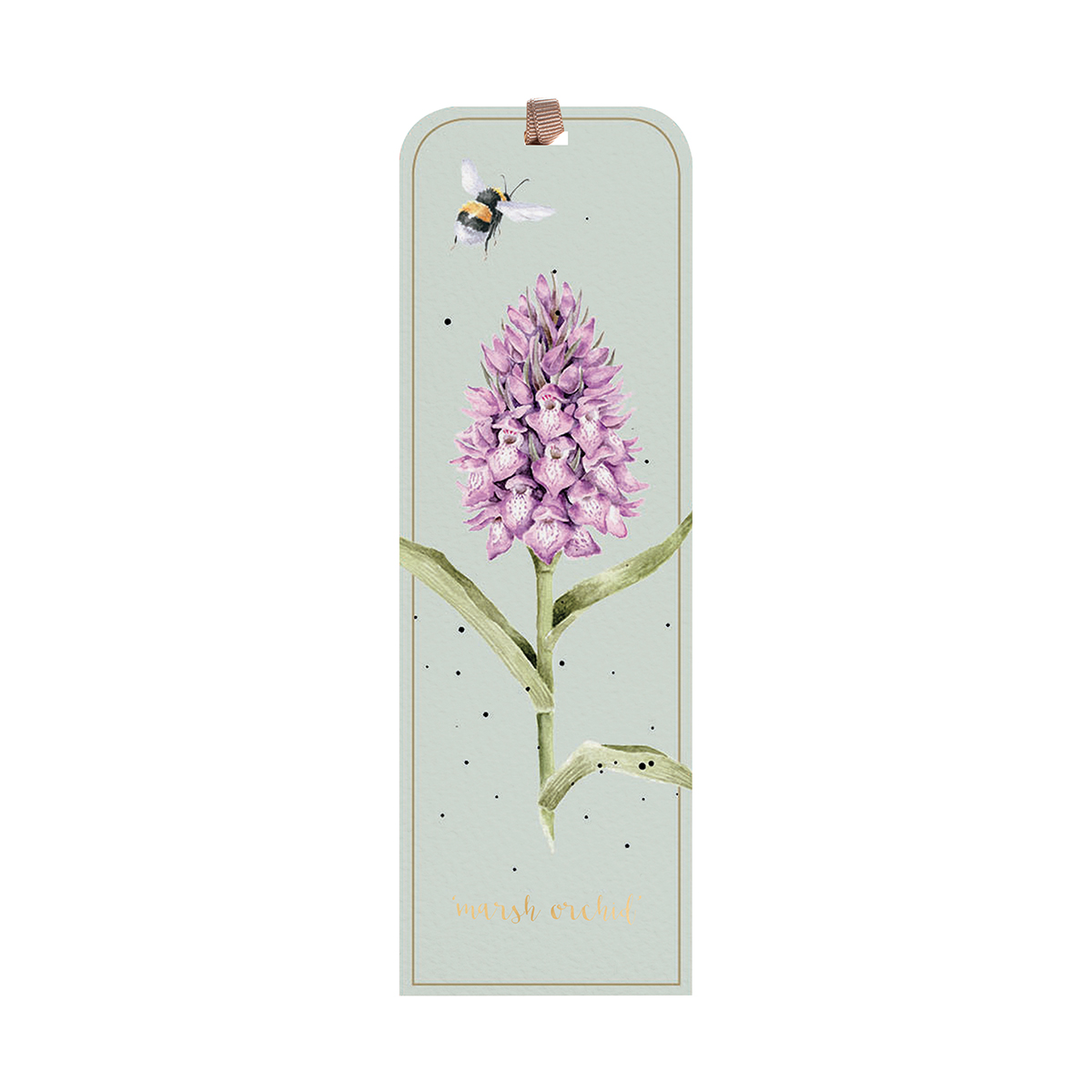 Wrendale boekenlegger "Marsh Orchid"