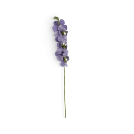 Vilten bloem - Ridderspoor lila