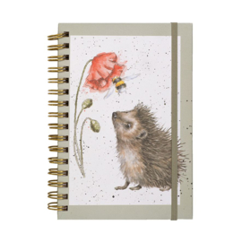 Wrendale A5 Notebook "Busy as a Bee" - egel