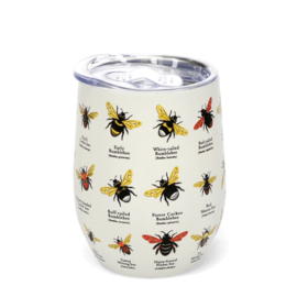 RVS thermosbeker 350 ml - Garden Bees