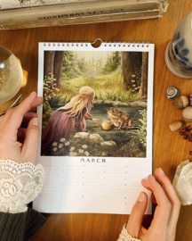 Iris Esther kalender "A Year of Fairy Tales"