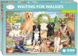 Otter House puzzel - 500 - Waiting for Walkies