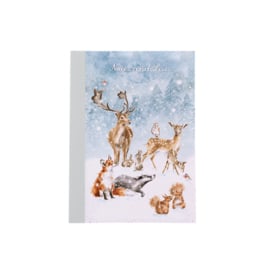 Wrendale A6 Paperback Notebook "Winter Wonderland"