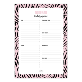 A5 Notepad - Creatively Organized