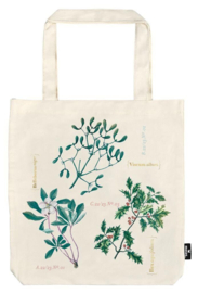 Grote katoenen shopper - Herbarium Hiver