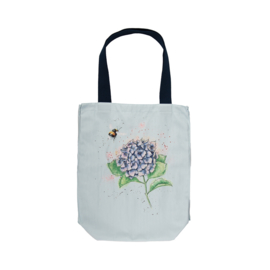 Wrendale canvas tote bag "Hydrangea" - hommel