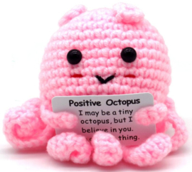 Geluksknuffeltje Positive Octopus