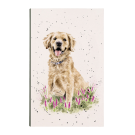 Wrendale Notepad - "Golden Moments" - hond