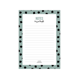 A6 Noteblock - Notes - very fun dots - salie