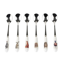 Wrendale Royal Worcester Tea Spoons "Country Animals"