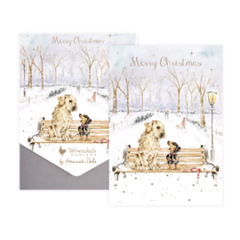 Wrendale Christmas Card Pack "Winter Walks"