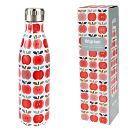 RVS waterfles/thermosfles - 500 ml - Vintage Apple