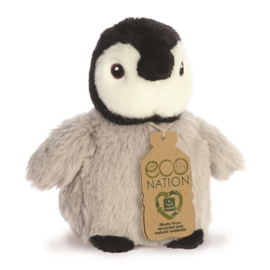 Eco Nation mini knuffel - pinguin
