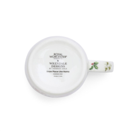 Wrendale Royal Worcester mok - large - "Snow Place Like Home"