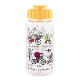 Tyrrell Katz drinking bottle - Animals on Bikes