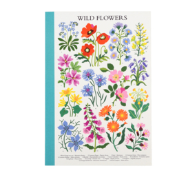 Wild Flowers A5 Notebook