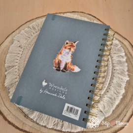 Wrendale A5 Notebook "Snug as a Cub" - vos