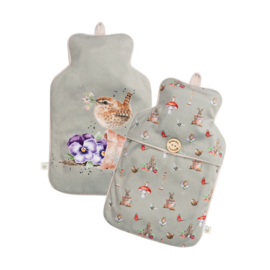 Wrendale hot water bottle "Garden Friends"