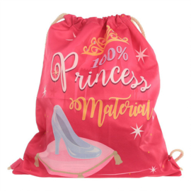 Drawstring rugzak prinses