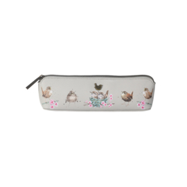 Wrendale brush bag "Little Tweets" - winterkoninkje