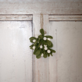 Vilten hanger - Mistletoe large