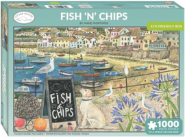 Otter House puzzel - 1000 - Fish 'n Chips