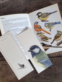 Lonneke Grimbergen XL Boekenlegger - Koolmees