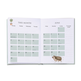 Wrendale 2025 Flexi Diary - planner