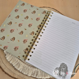 Wrendale A5 Notebook "Treetops" - uil