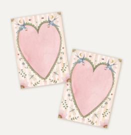 Appeloogje A6 notepad - Zwaluwen