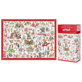 Wrendale Jigsaw Puzzle - Country Set Christmas