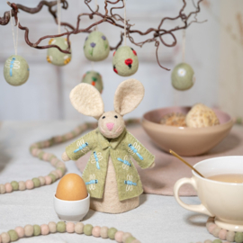 Vilten figuur - Funny Bunny - libelle