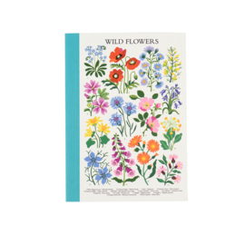 Wild Flowers A6 Notebook