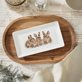 Wrendale Royal Worcester Rectangular Tray "Daisy Chain"