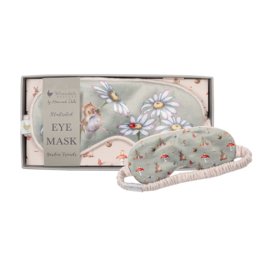 Wrendale eye mask "Garden Friends"