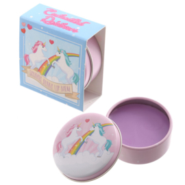 Lipbalm in blikje - unicorn