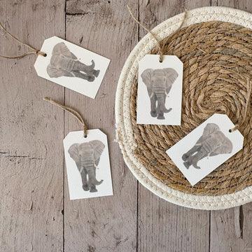 Fencil Art Studio - cadeaulabel - olifant